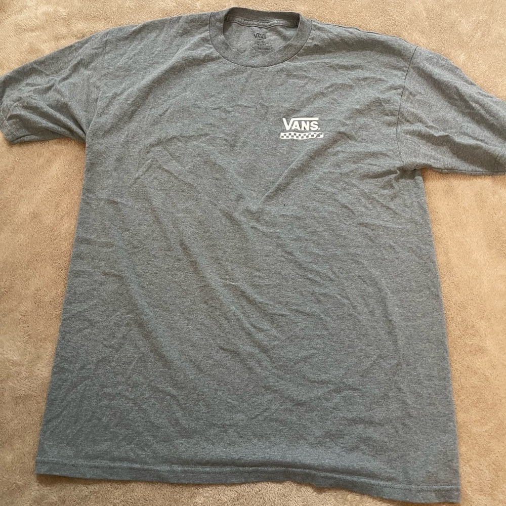 Vans Heather Gray Short Sleeve Tee